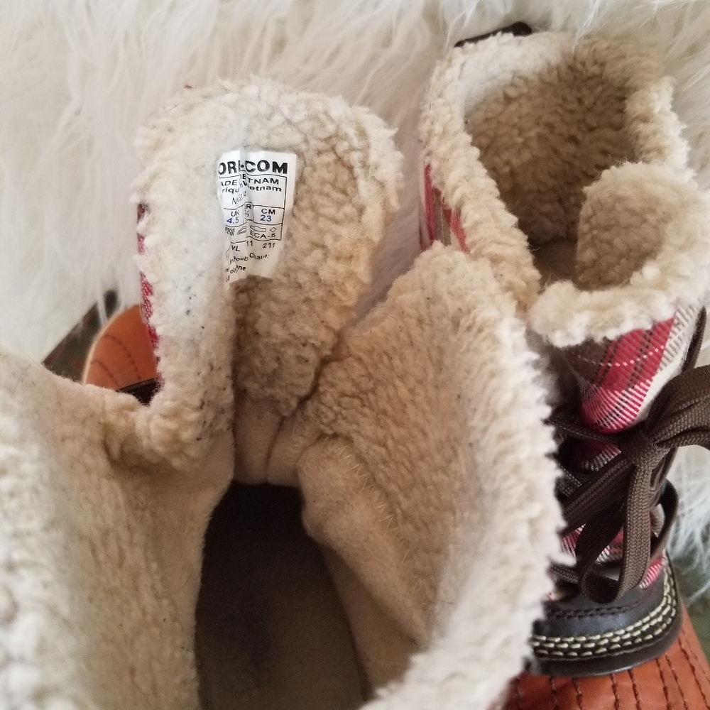 Sorel women's winter lace-up boots - size 6 - Picture 4 of 9